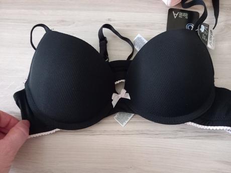 2x podprsenka push up, new yorker,75a