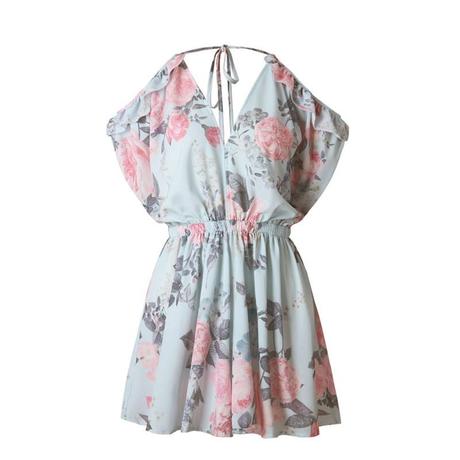 Overal blue flower, s