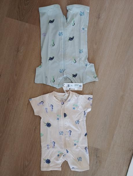 3x letné pyžamko (overal na spanie), lindex,56