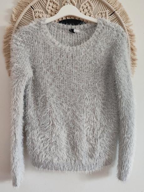 Huňatý svetrík, h&m,s