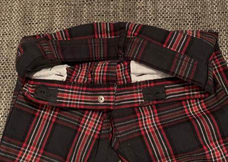 Kárované nohavice, palomino,140