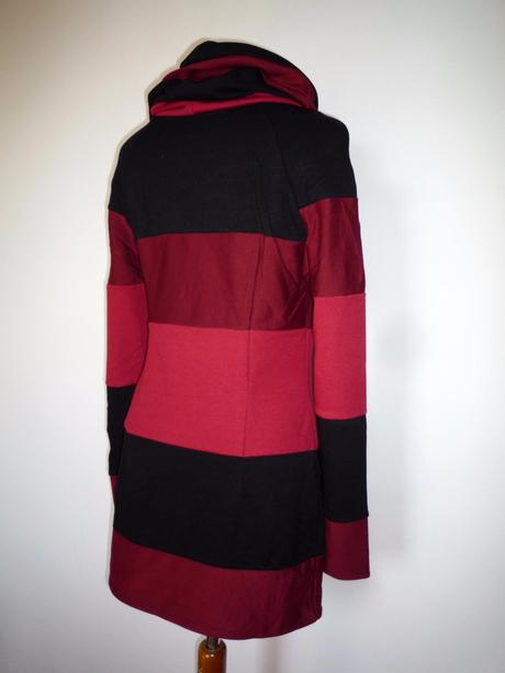 Úpletové šaty/mikina, l