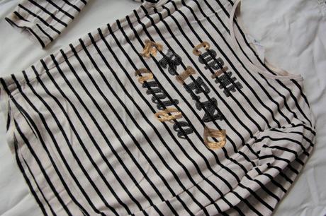 Tričko s flitrami, h&m,122