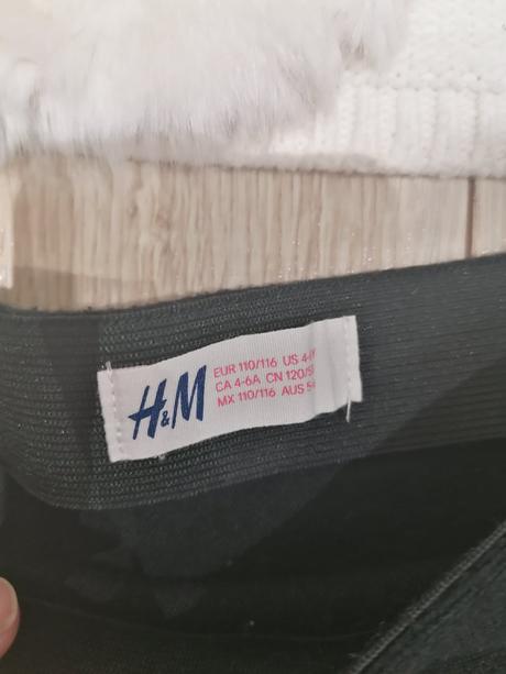 Set sukňa a vesta, h&m,110