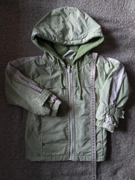 Prechodná svetlozelená bundička, 98