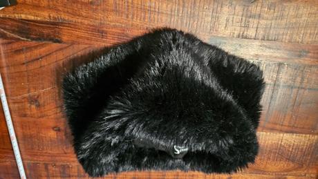 Kožušinovy plyšovy tunel na krk, šál, 