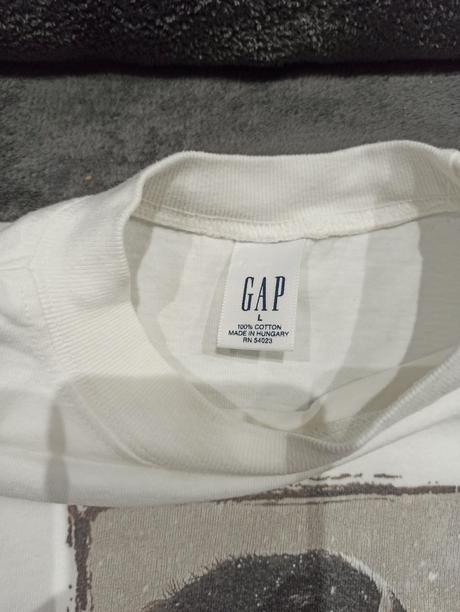 Biele tričko so psom, gap,158