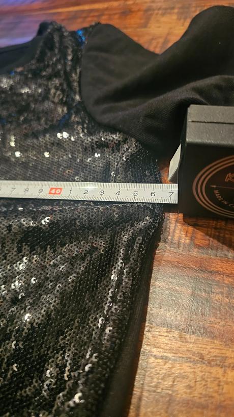 Flitrovaná mikina, crop top, h&m,xs