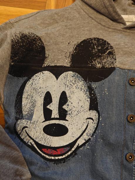 Desigual original mickey pecková štýlová mikina, desigual,164