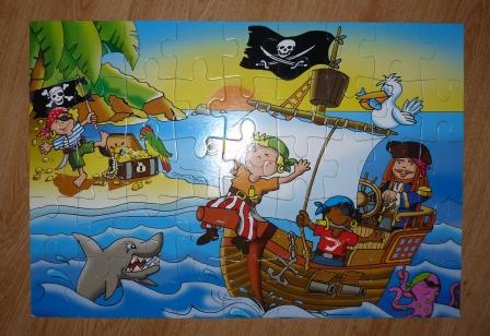 Velke puzzle pirati, 