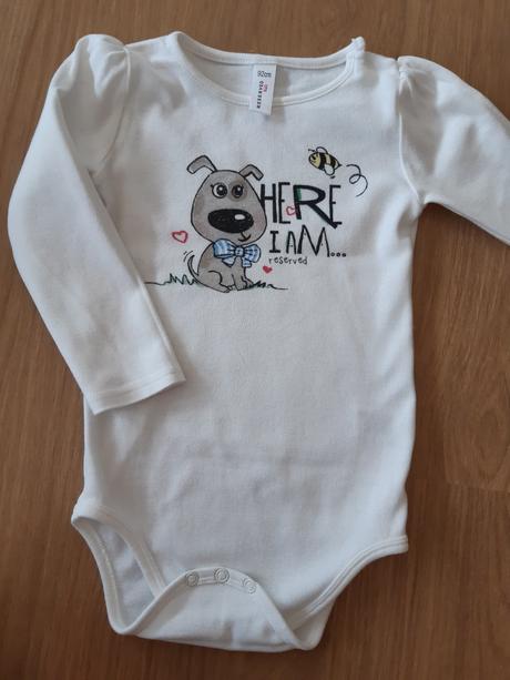 Bavlnené bodynko reserved, reserved,92