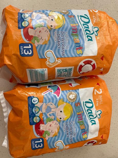 Plienky do vody 21 ks, dada,4 kg - 9 kg