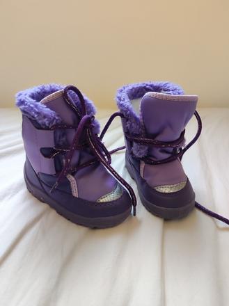 Zimné zateplene vodeodolne čižmy 21, 21