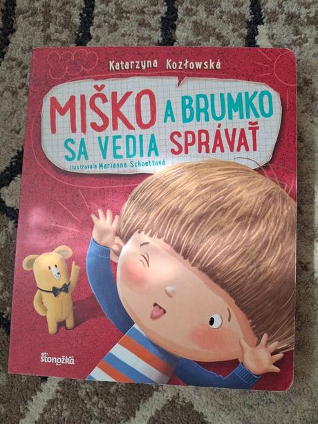 Kniha miško a bruško sa vedia spravat, 