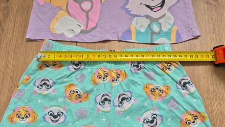 Pyzamo paw patrol kratke, primark,116