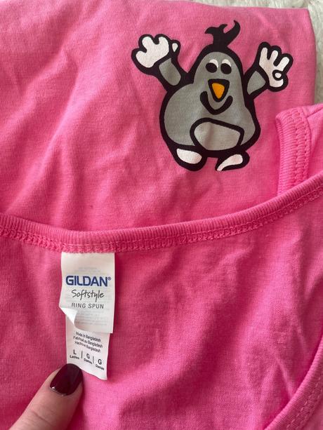 Ruzove tielko s krtkom l, l