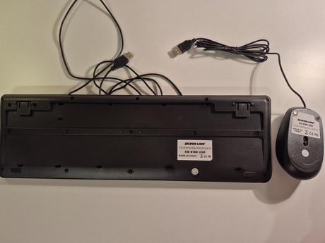 Sada klávesnice a myši silver line, 