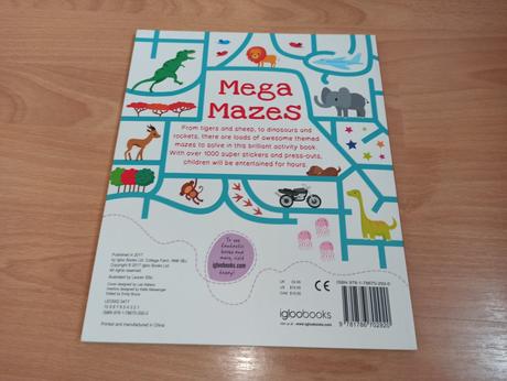 Mega mazes + 1000 stickers,