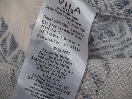 Kvalitný letný top vila, 40