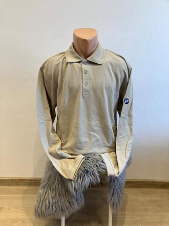 Pánska polokošeľa béžová bmw (l), l