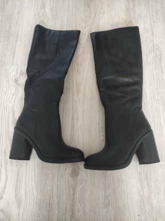 Dámske čižmy na zimu ekokoza, baťa,36