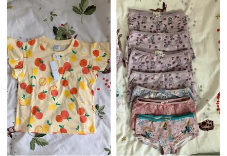 Balík oblečenia pre dievča 110, 104–116