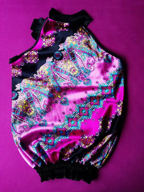 Saténová tunika, m