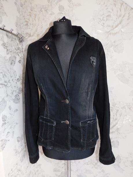 Luxusny riflovy blejzer/sako, 40