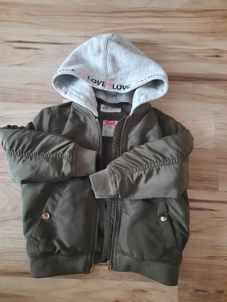 Bomber bunda, h&m,104