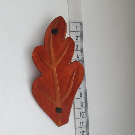 Kožená spona do vlasov, 