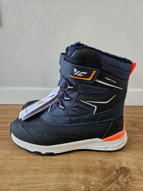 Zimné zateplené pogumované vysoké topánky, 32 / 35