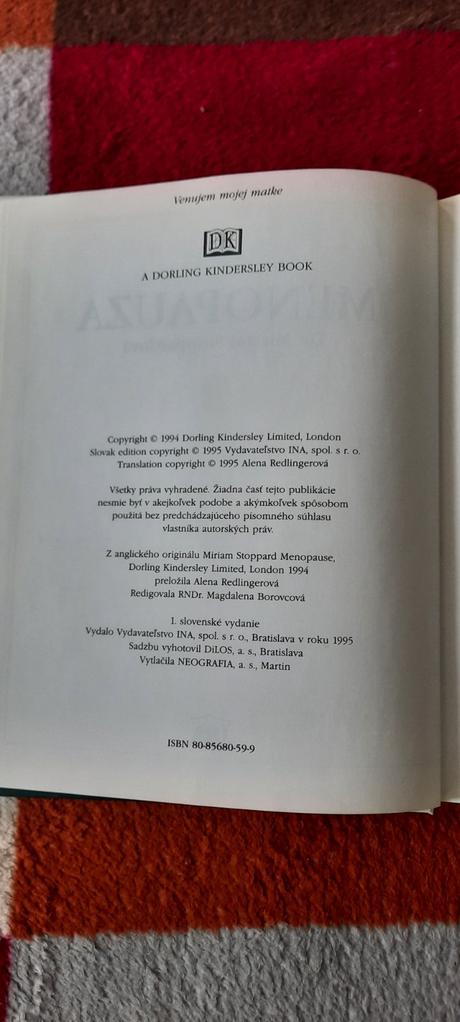 Kniha - dr.stoppardova - menopauza,