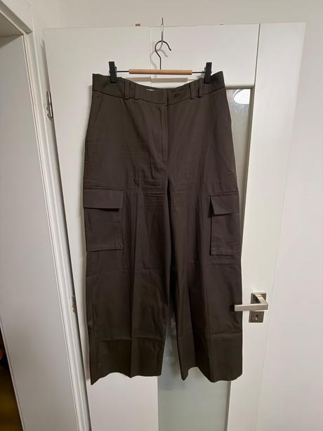 Široké čoko nohavice, reserved,l