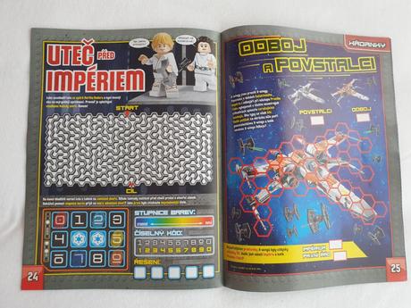 Časopisy lego star wars,