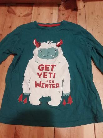 Tričko zimný motív, pepco,110