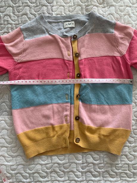 Krásny farebný pohodlný svetrik, f&f,110