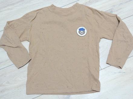Hnedé tričko macko, sinsay,128