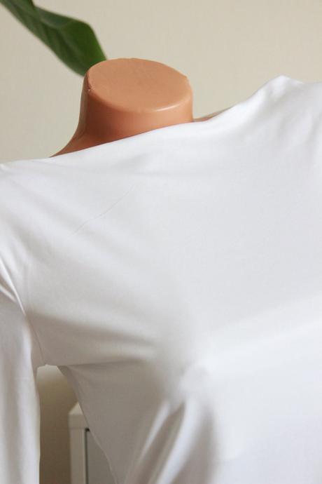 Biely body top, h&m, m, h&m,m