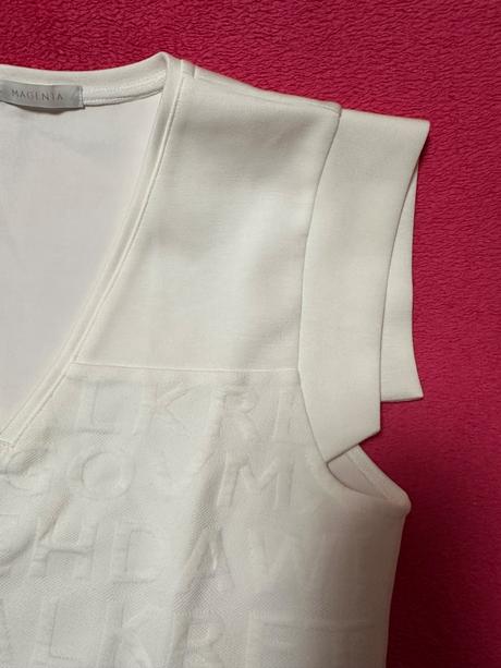 Tričková vesta krémová biela zn. magenta, m