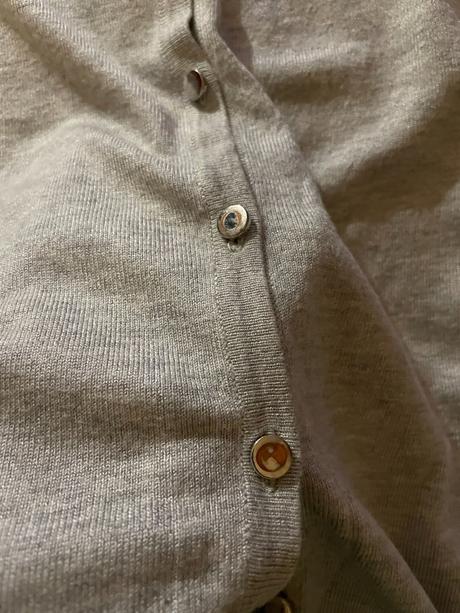 Šedý kardigan, xl, xl