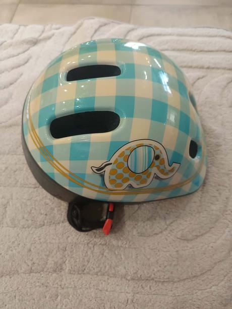 Detská sedačka na bicykel + prilba, 