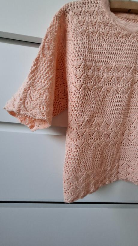 Háčkovaný pulóvrik, m