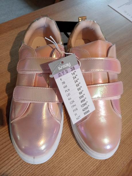 Botasky perletova farba nové, sinsay,38
