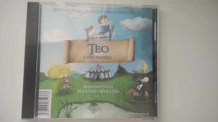 Personalizované cd s pesničkami pre tea,