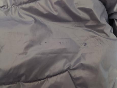 Fialová zimná bunda, sinsay,146