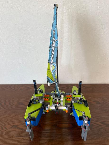 Lego technic catamaran,