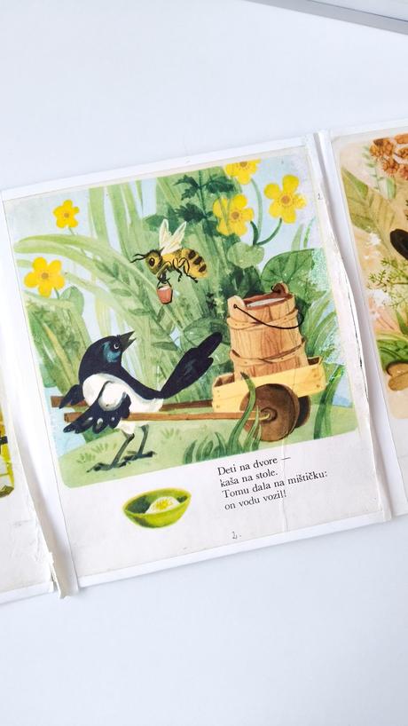 4ks detské knižky leporelá rozprávky,
