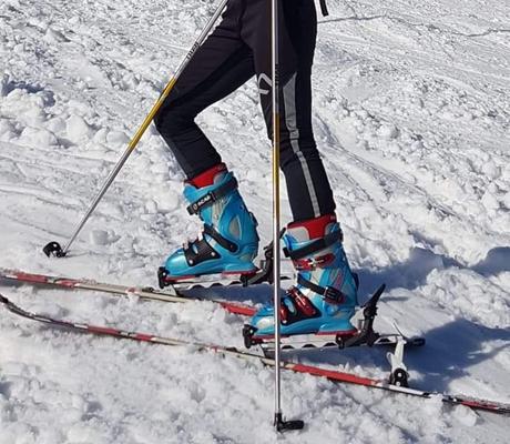 Skialpove lyžiarky scarpa vel 41/42, 42