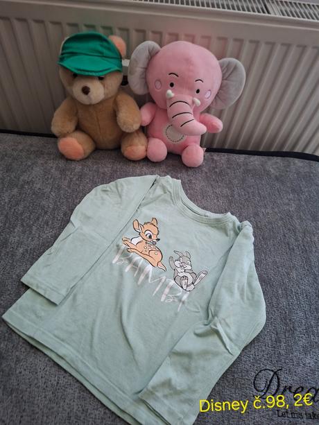 Tričká dlhý rukáv č.98, 86–98