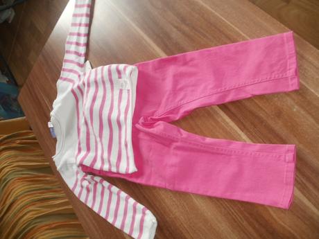 Svetrík a nohavice, sugar pink,104